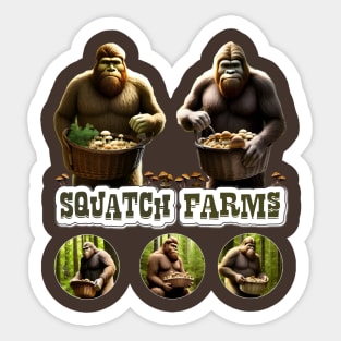 Squatch Farms Sticker